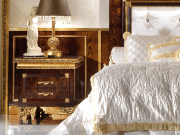 GRAND ROYAL - Rectangular bedside table with drawers by A.R. Arredamenti - view 3